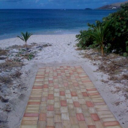 Walkway to beach