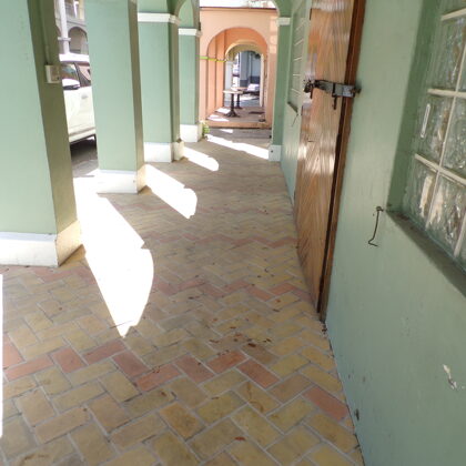 King street soaps on sidewalk