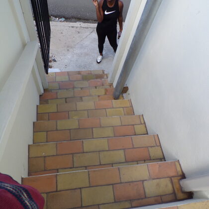 Stairs at Project Promise