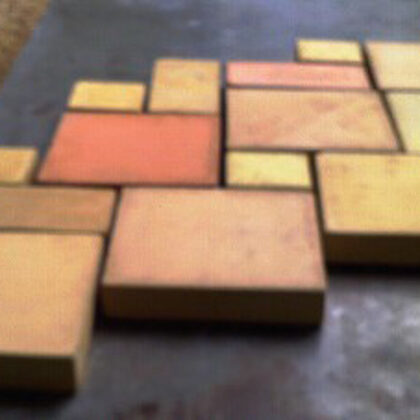 Ashlar brick pattern