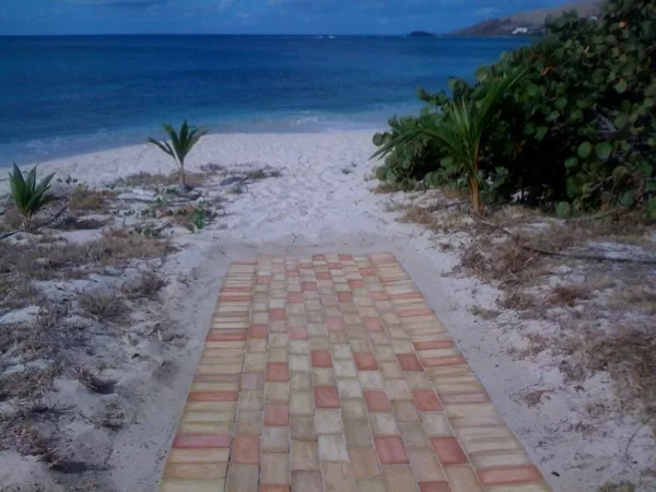 Walkway to beach