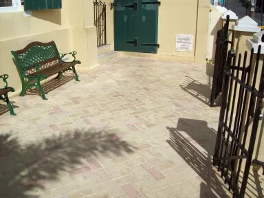 Entrance to Christ Church, St Thomas