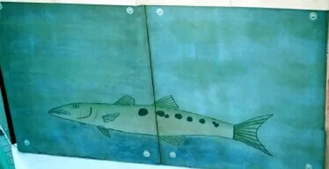Fish mural